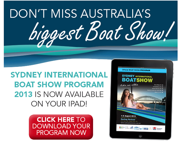 Sydney International Boat Show program for the iPad